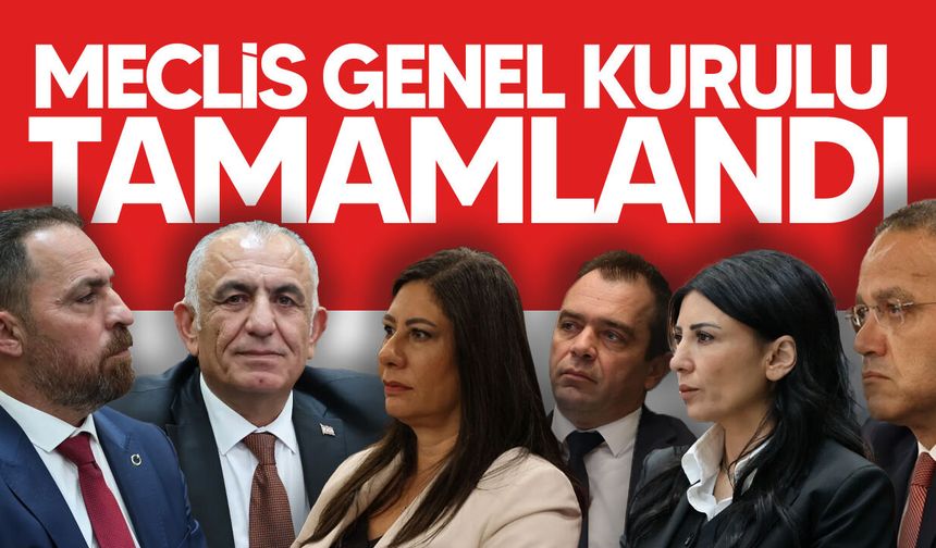 Meclis Genel Kurulu tamamlandı: İki yasa tasarısı Meclis’ten geçti