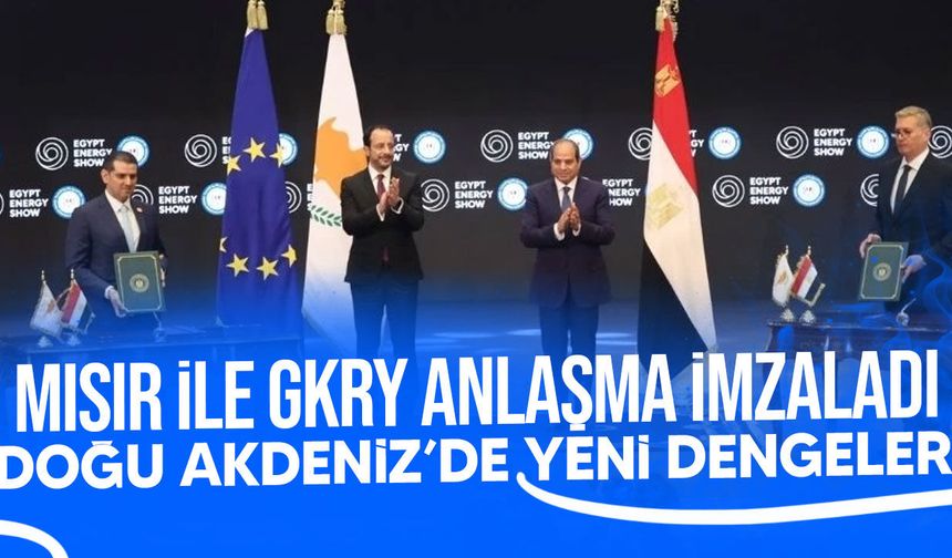 Mısır–GKRY enerji hattı iş birliği anlaşması imzalandı!