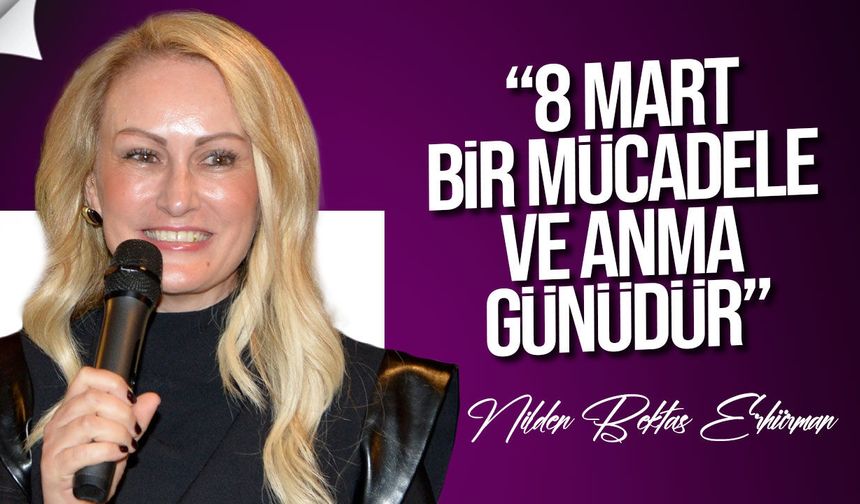 Nilden Erhürman kadın sağlığı paneline katıldı