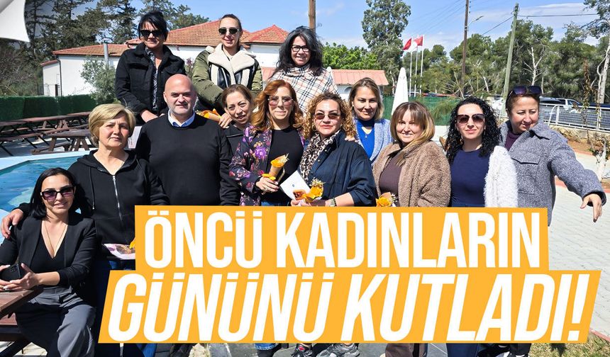 Öncü’den 8 Mart’ta kadınlara çiçek