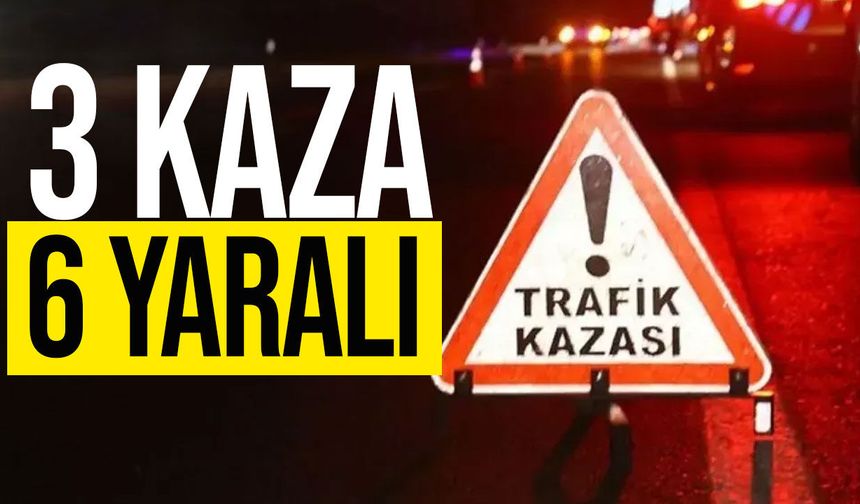 Peş peşe kazalar: Scooter çarpıştı, alkollü sürücü tutuklandı, araç takla attı