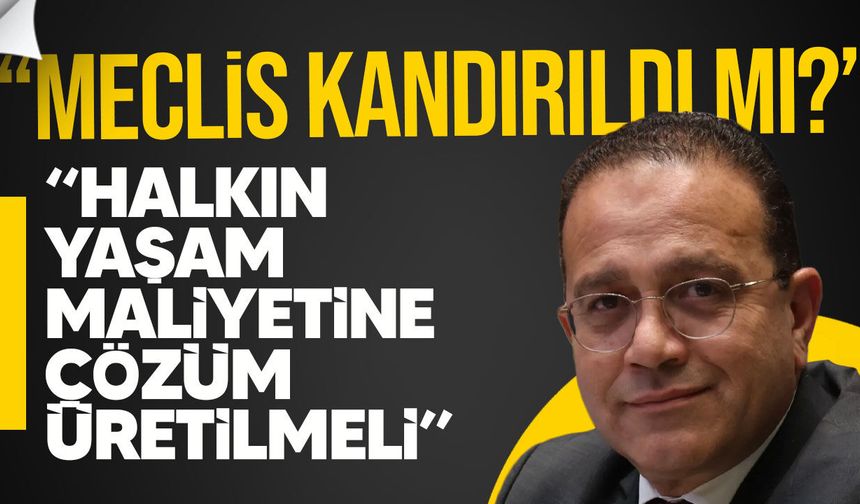 Şahali’den İTÜ arazisi ve hayat pahalılığı eleştirisi