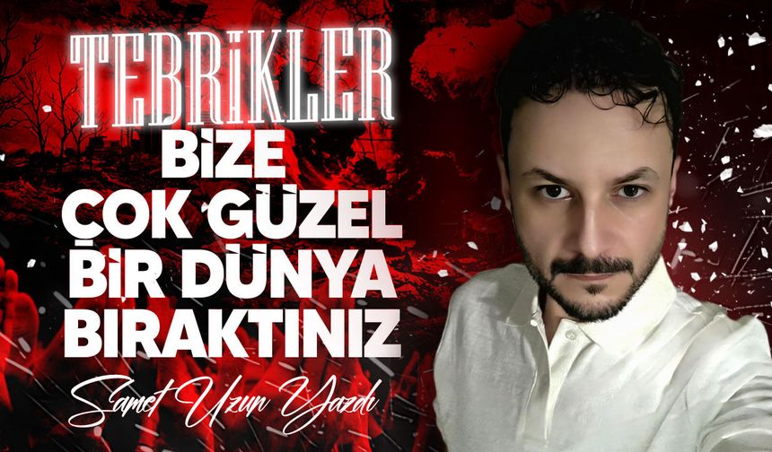 Tebrikler insanlık, eseriniz gerçekten “sanat eseri” kıvamında!