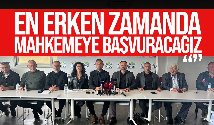 Sendikalardan basın toplantısı: "En erken zamanda mahkemeye başvuracağız"
