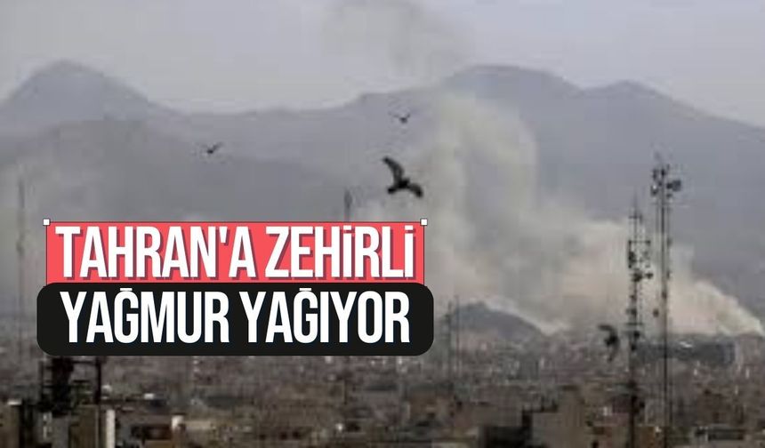 "Petrol karışımlı zehirli yağmur" yağmasına neden oldu