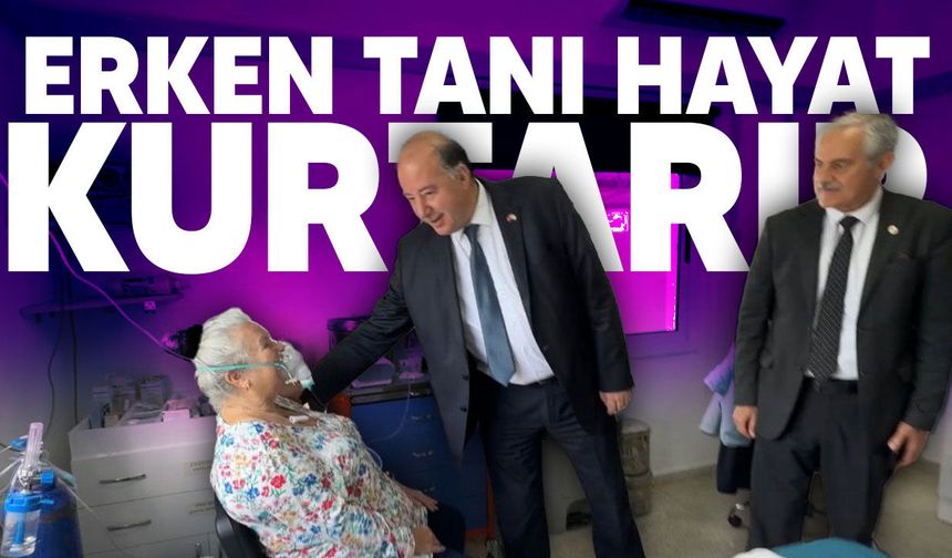 Tatlısu’da 3 bin kişilik sağlık taraması başladı: Erken tanı seferberliği