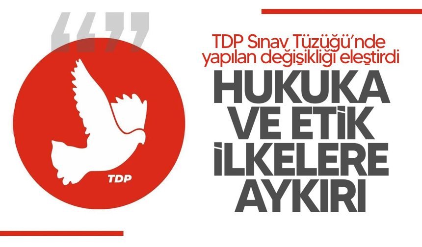 TDP Sağlık Komitesi’nden Sınav Tüzüğü eleştirisi