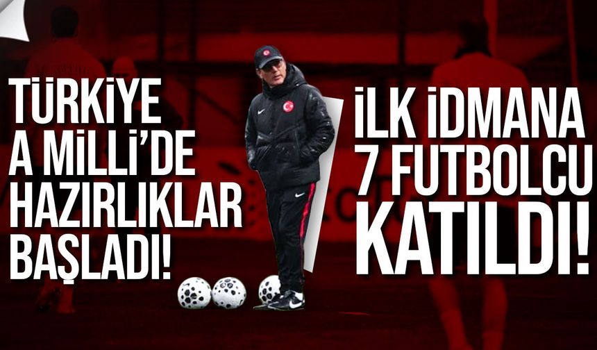 Türkiye A Milli Takım’da Romanya hazırlıkları başladı