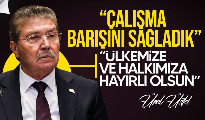 Üstel: "EKTAM’da grev sona erdi, üretim başlıyor"