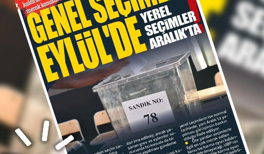 22 NİSAN 2026 KIBRIS GERÇEK MANŞET