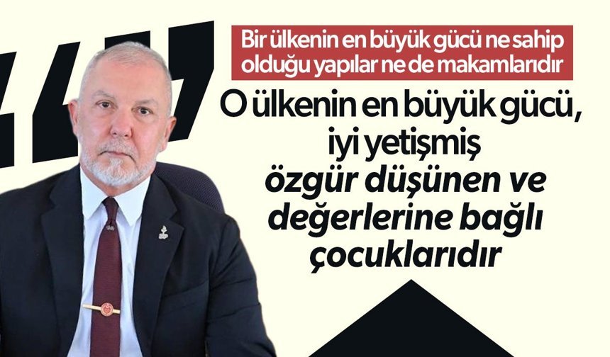 Akpınar’dan 23 Nisan Mesajı: Bir Ülkenin En Büyük Gücü Çocuklarıdır