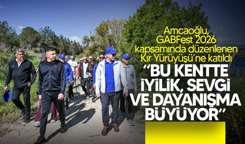 Amcaoğlu: "Bu Kentte İyilik ve Dayanışma Büyüyor"