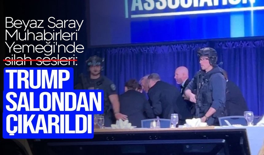 Beyaz Saray Muhabirleri Yemeği'nde silah paniği