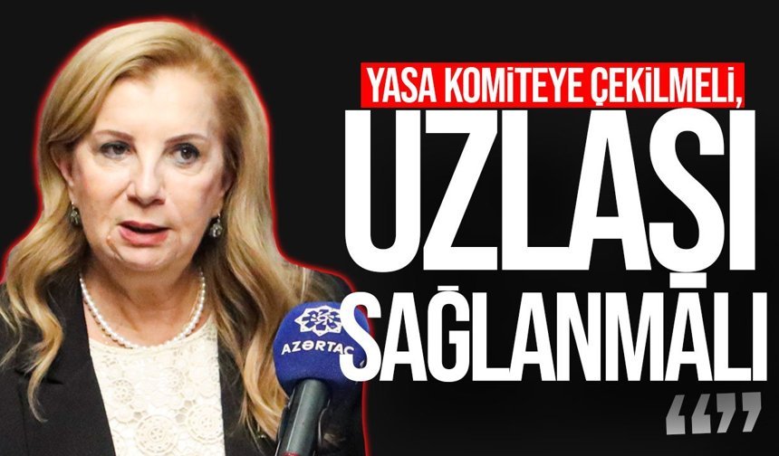 Canaltay: Yasa komiteye çekilmeli, uzlaşı sağlanmalı