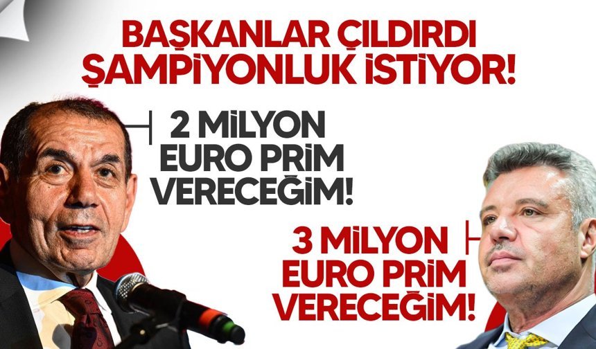 Dev derbi öncesi Fenerbahçe ve Galatasaray primleri açıklandı