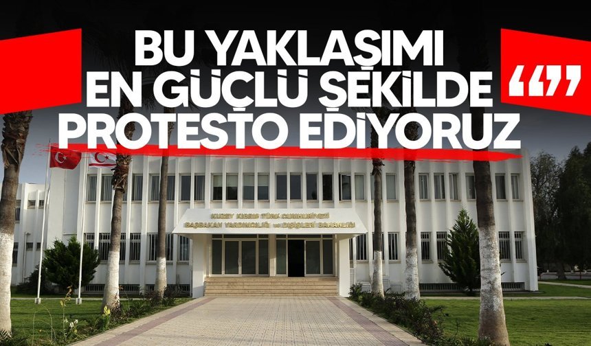 Dışişleri’nden BMBG’ye sert tepki: “Tarafsızlıktan uzaklaştı”