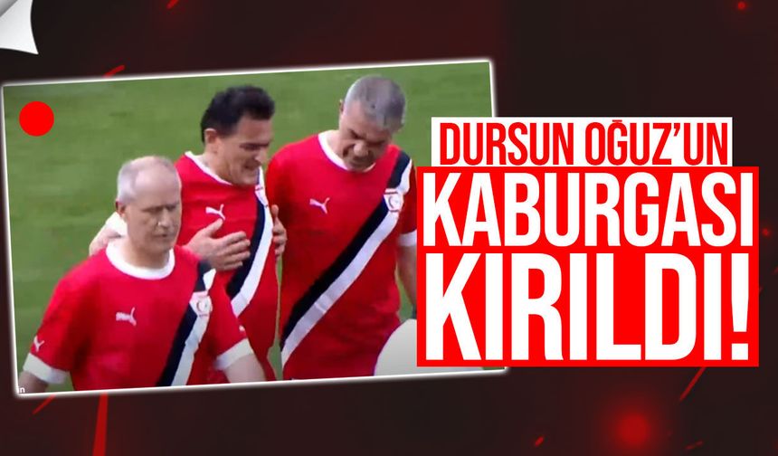 Dursun Oğuz Maçta Sakatlandı: Kaburgasında Kırık Var