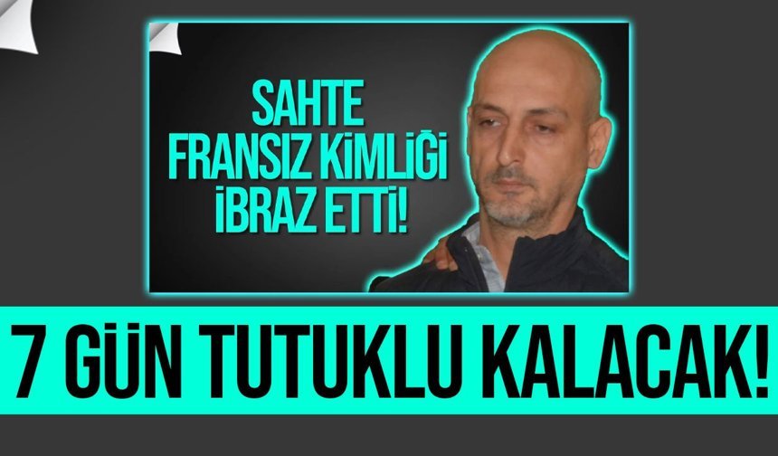 Ercan’da sahte kimlikle yakalanan Meziani’ye 7 gün tutukluluk