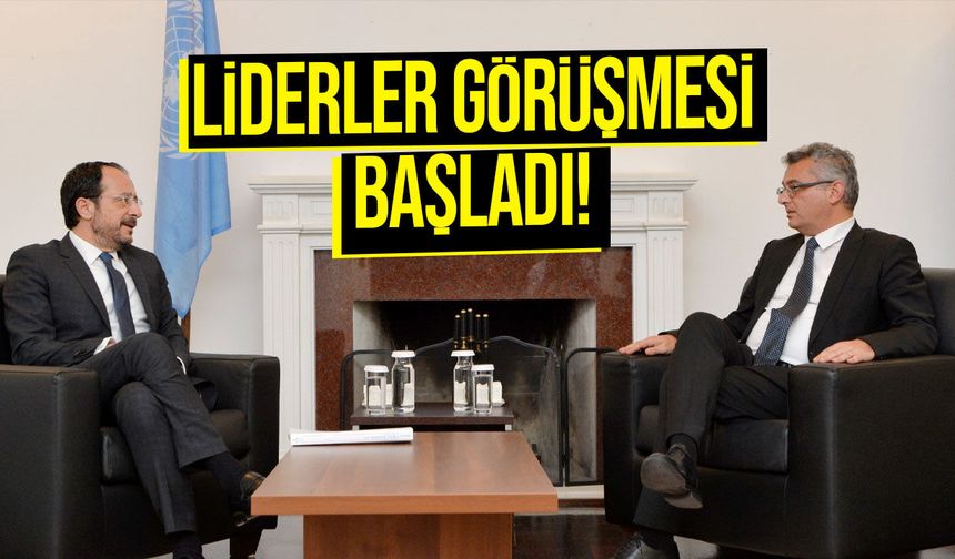 Erhürman–Hristodulidis görüşmesi başladı