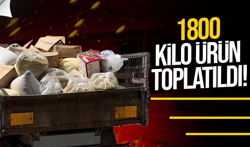 Gazimağusa’da 1800 kilo gıda ürünü müsadere edildi