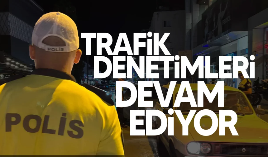 Trafik Denetimlerinde 248 Sürücüye İşlem, 27 Araç Men