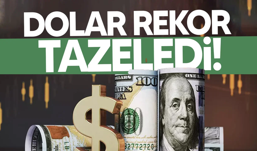 Dolar rekor kırdı: Son bir ayın zirvesinde