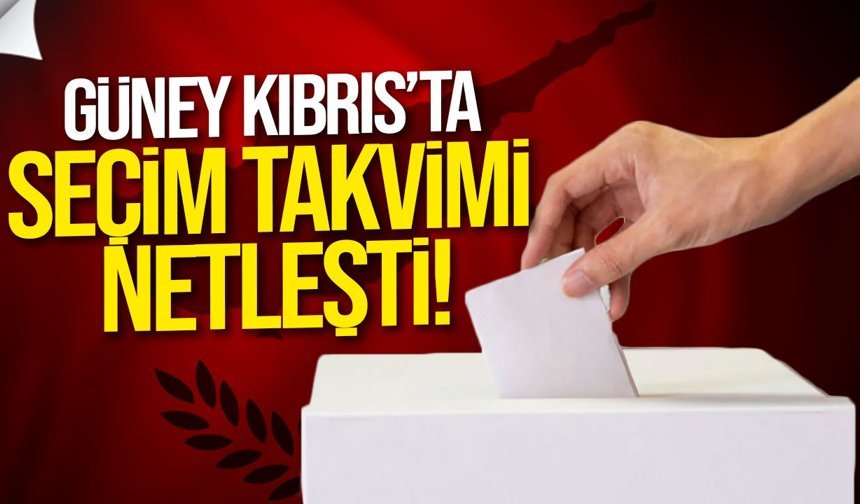 Güney Kıbrıs’ta seçim takvimi netleşti