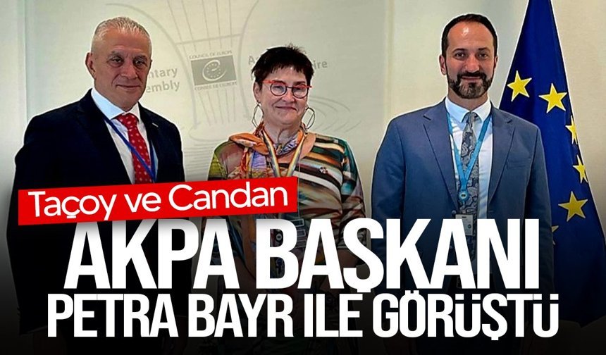Heyet, Almanya, İtalya ve İsviçre AKPA ulusal heyetleriyle istişare etti