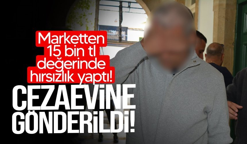 Hırsızlık zanlısı cezaevine gönderildi!