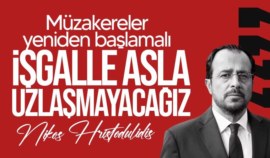 Hristodulidis’ten Paskalya Mesajı: “Müzakereler Başlamalı”