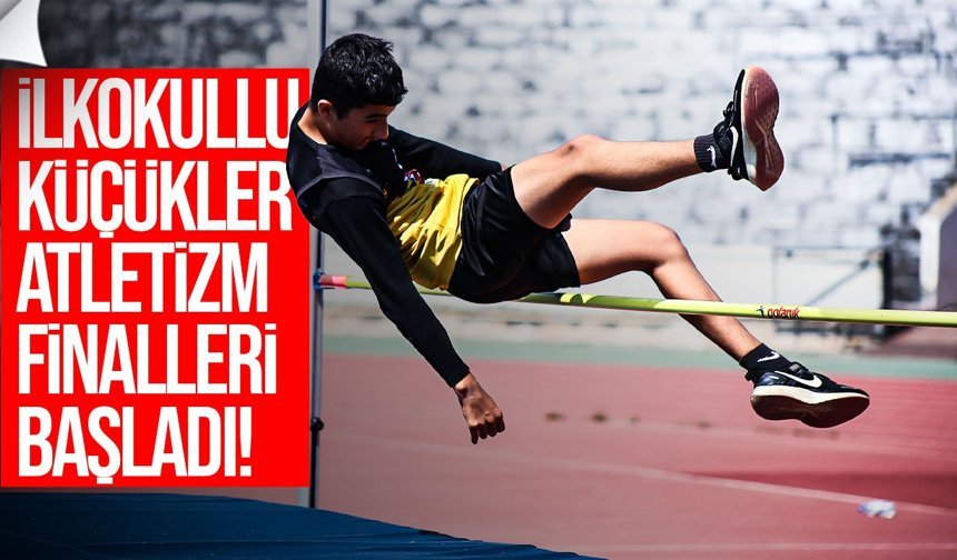 İlkokullu Küçükler Atletizm finalleri başladı
