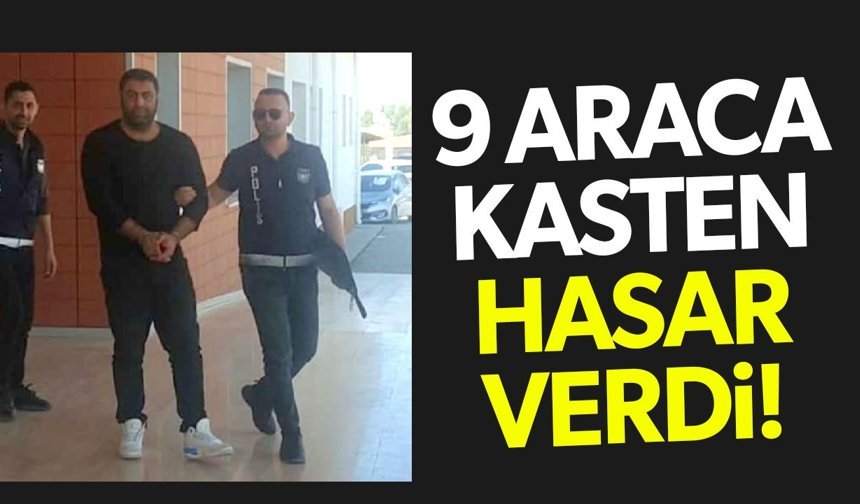 İranlı M.A., Kasti Hasar ve Sirkat Suçlamasıyla Tutuklandı