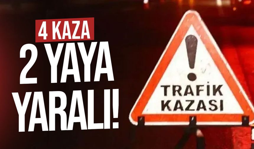 Kazalarına ardı arkası kesilmiyor: 2 yaya yaralı 2 alkollü sürücüye yasal işlem!