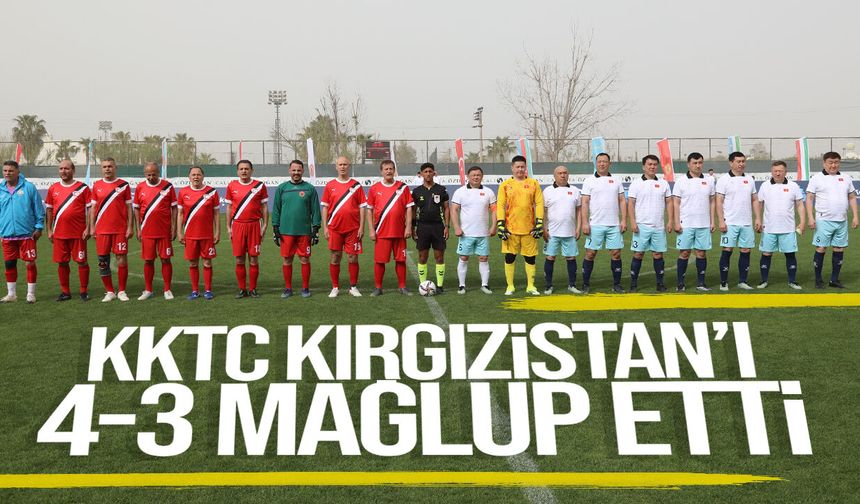 KKTC Meclis Takımı turnuvaya galibiyetle başladı