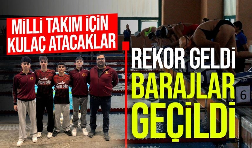 KKTC’li yüzücüler Edirne yolcusu: Milli takım seçmeleri için kulaç atacaklar