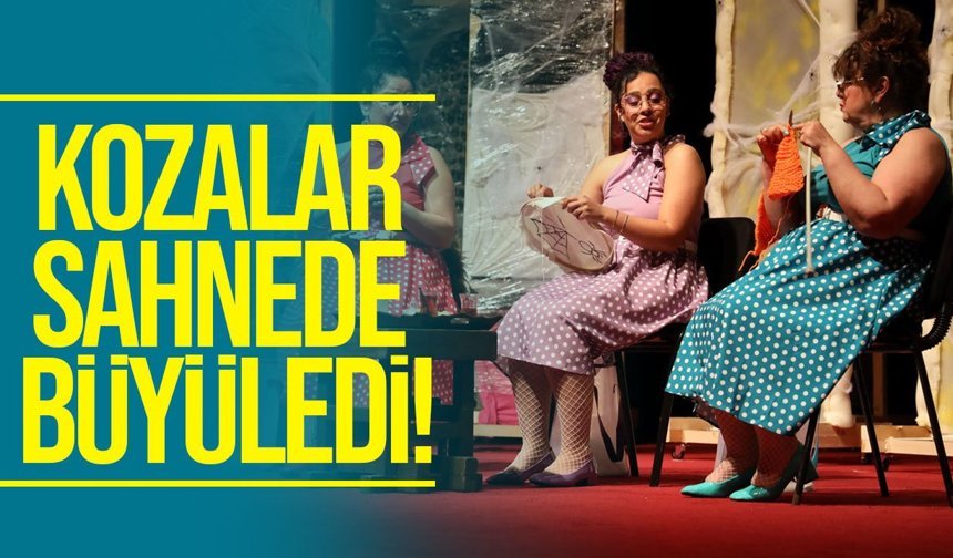 Kozalar İskele’de sahnelendi, tiyatro günleri sürüyor