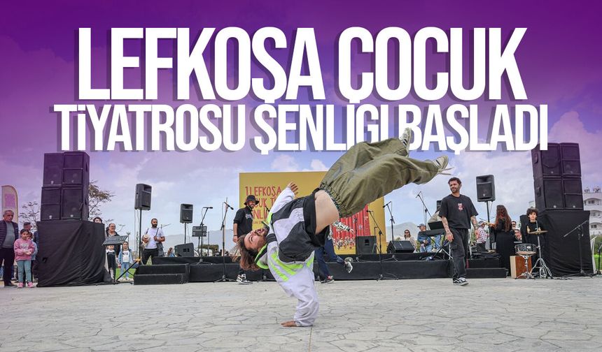 Lefkoşa Çocuk Tiyatrosu Şenliği'nin açılışı yapıldı