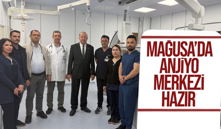 Mağusa Devlet Hastanesi’nde anjiyo merkezi hazır