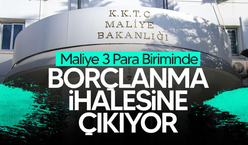 Maliye Bakanlığı üç farklı para biriminde borçlanmak için ihaleye çıkıyor