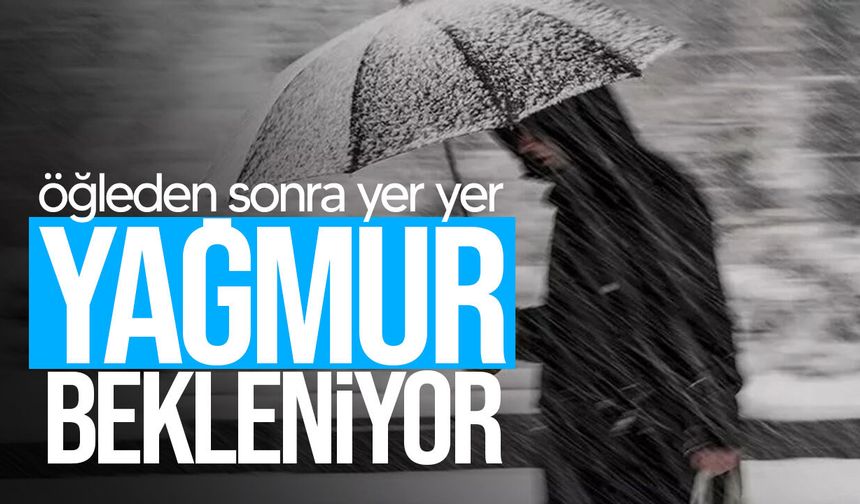 Meteoroloji Uyardı: Sağanak ve Gök Gürültülü Yağış Geliyor