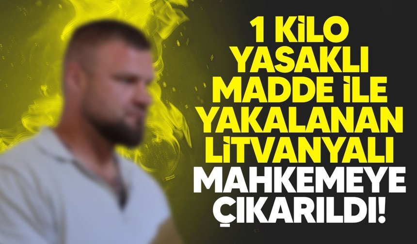 Narko Operasyonu: 1 Kilo Yasaklı Maddeyle Yakalandı