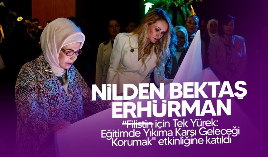 Nilden Erhürman ADF’de Filistin oturumuna katıldı