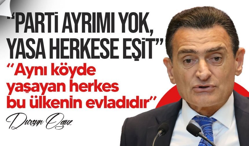 Oğuz’dan Meclis’te arsa eleştirilerine yanıt