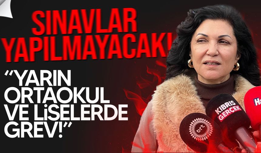 Ortaokul ve Liselerde Grev: Yarın Sınavlar Yapılmayacak!