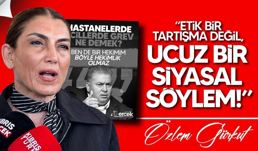 Özlem Gürkut’tan Çakıcı’ya Sert Yanıt