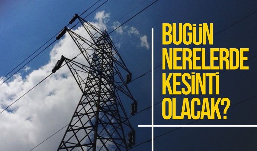 Planlı Elektrik Kesintileri: Haspolat, Başpınar ve Boğazköy Etkilenecek