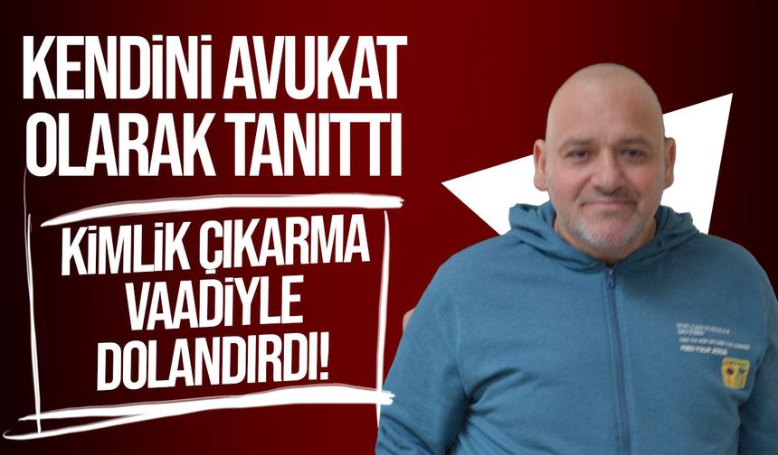 Sahte avukatlık suçlamasıyla tutuklanan zanlı mahkemeye çıkarıldı!