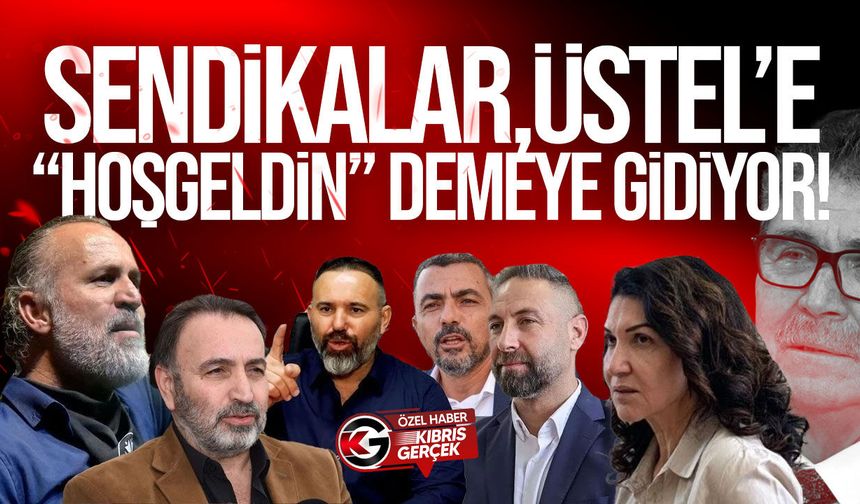 sendikalar saat 13.00’te Üstel’in evine gidecek