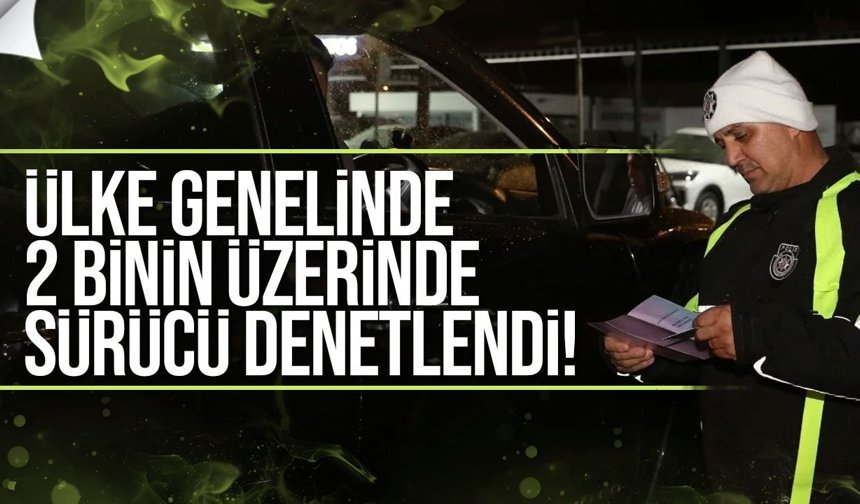Trafik Denetimlerinde 282 Sürücüye Ceza, 30 Araç Men