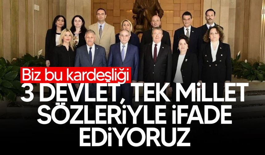 Üstel, Bakü’de Yeni Azerbaycan Partisi ile görüştü